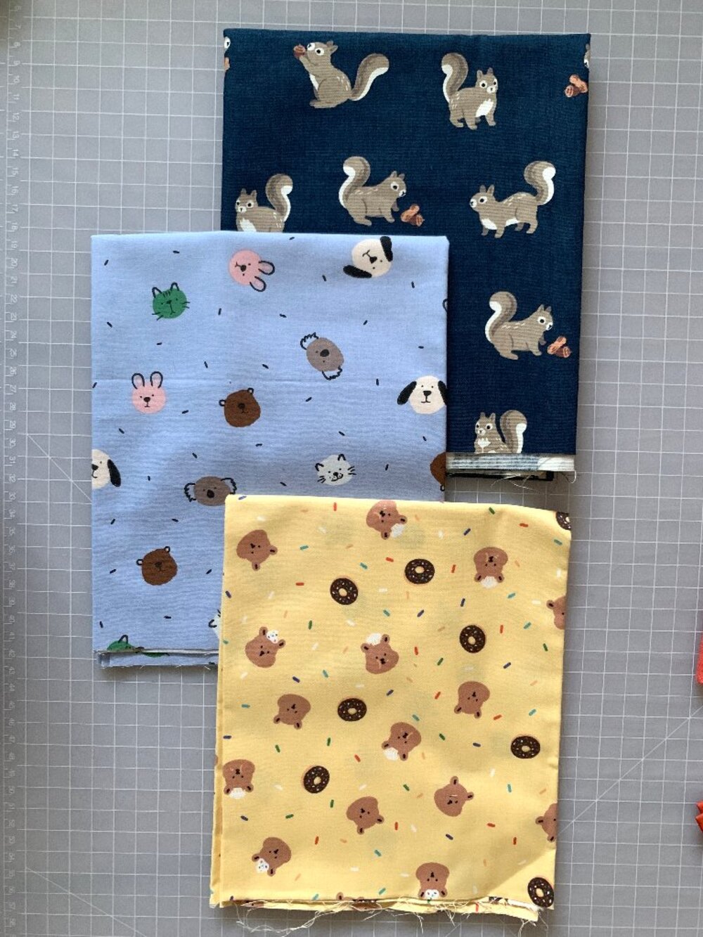 Bundle of Fabric - Cute Critters